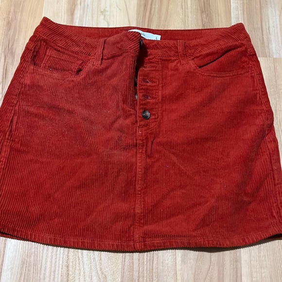 Time and Tru Women’s and Women’s Plus Corduroy Midi Skirt Sizes 2-22